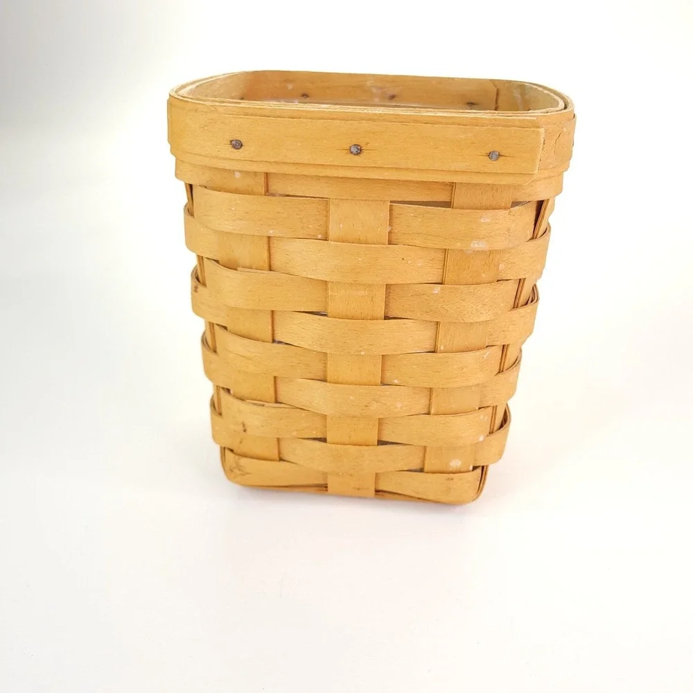 Longaberger Basket With Plastic Liner 6